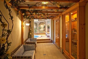 Sauna, hot tub, steam room, Turkish bath