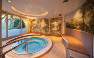 Un sauna, una bañera de hidromasaje, baño turco, baño turco/hammam