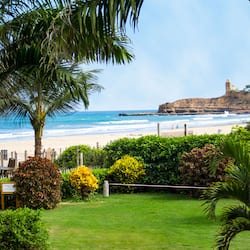 Vista desde la propiedad