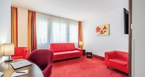 1 habitación, ropa de cama de alta calidad y minibar 