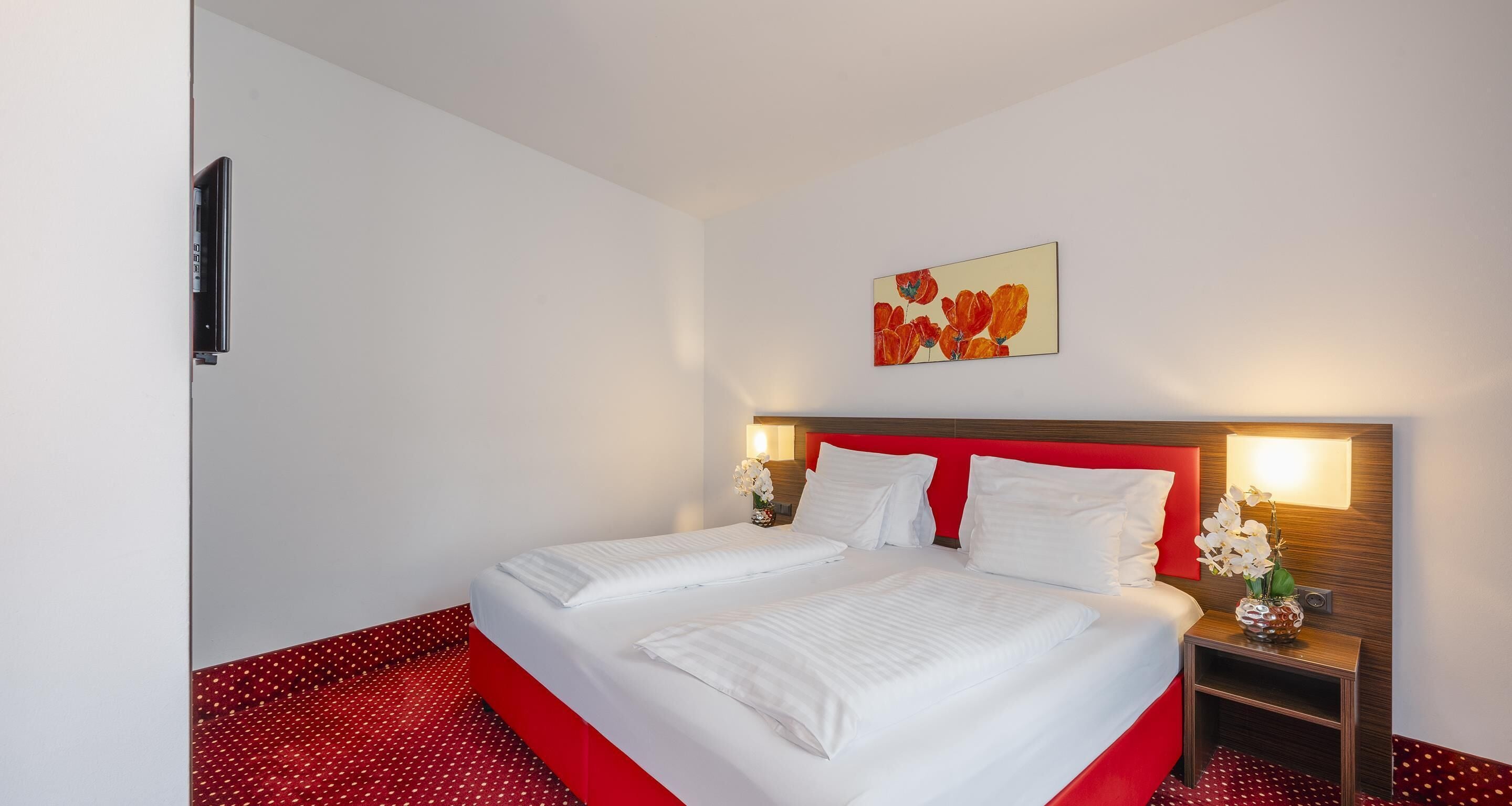 Quarto família, 1 cama de casal e sofá-cama, acessível (with Sofabed) | 1 quarto, roupas de cama premium, frigobar, cofres nos quartos