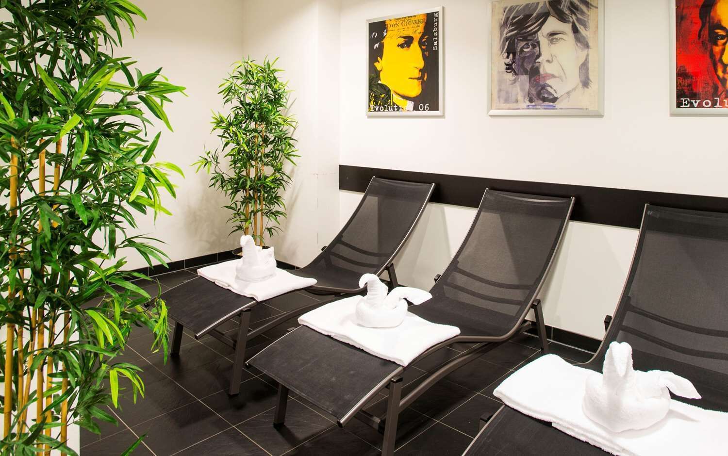 Un sauna, baño turco