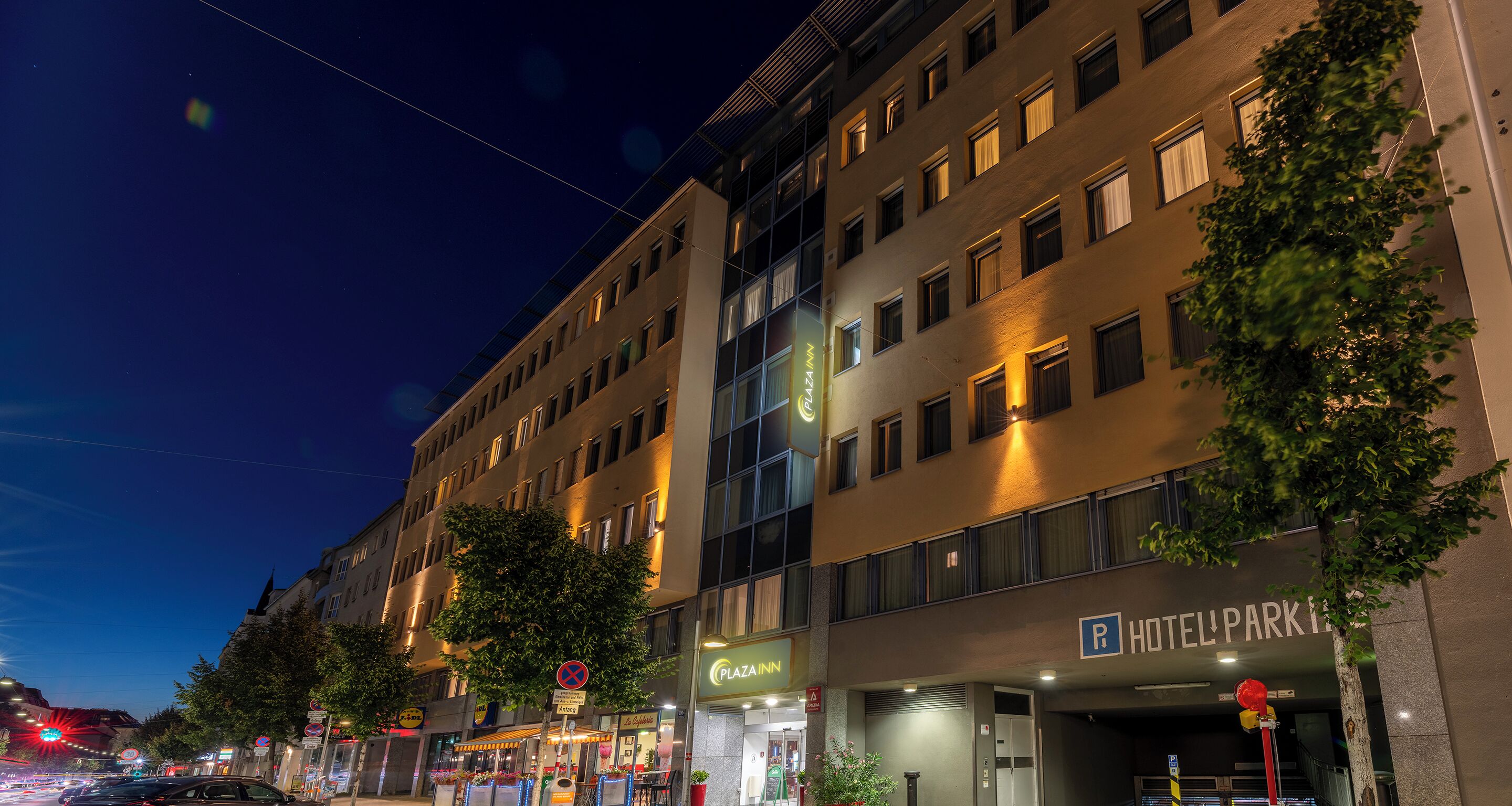 Fassade der Unterkunft