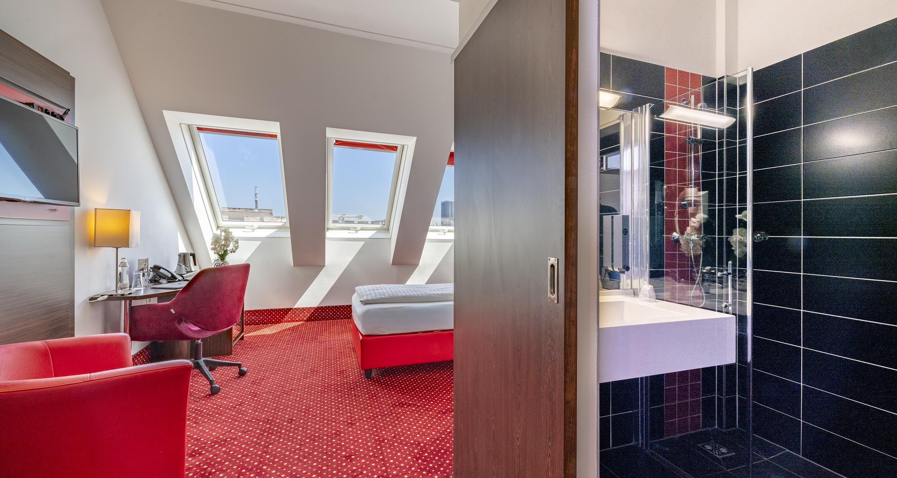 1 chambre, literie de qualité supérieure, minibar