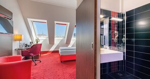 Standard Single Room, 1 Twin Bed | 1 bedroom, premium bedding, minibar, in-room safe - PLAZA INN Amedia Wien (Vienna)