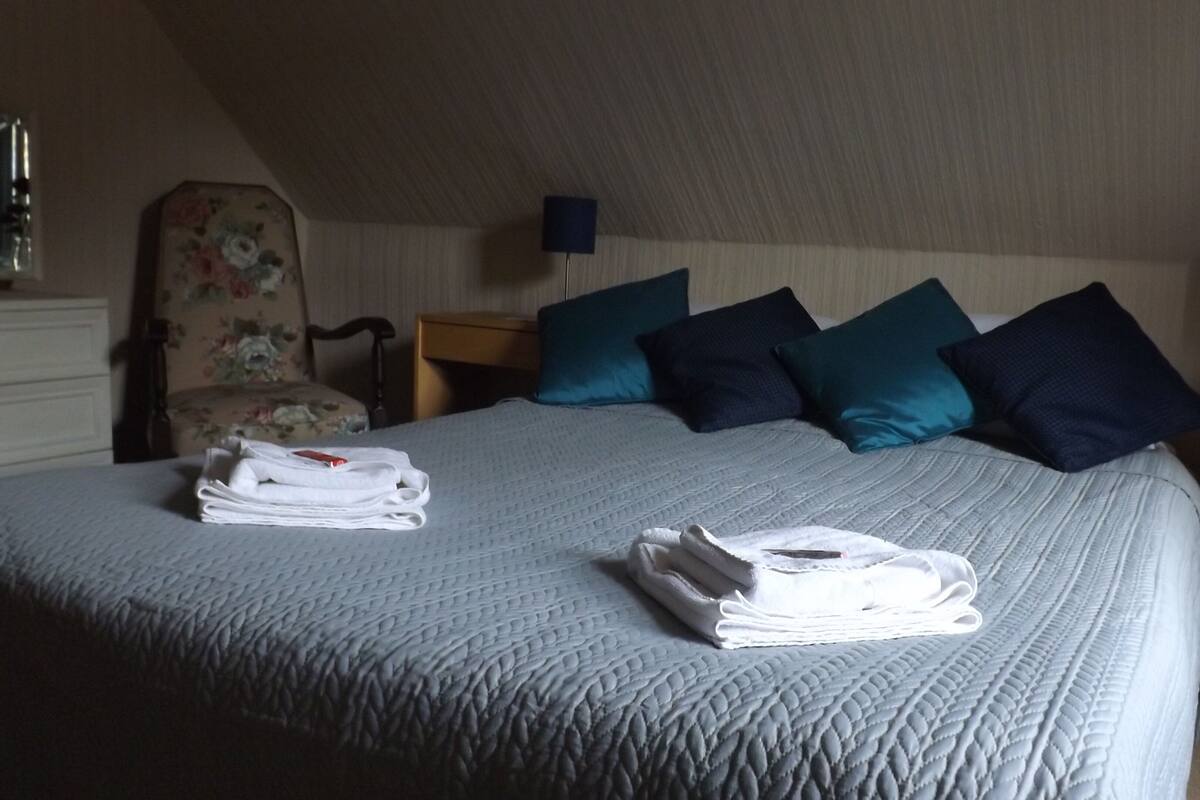 Kahden hengen huone (2nd floor) | Äänieristys, ilmainen Wi-Fi, vuodevaatteet
