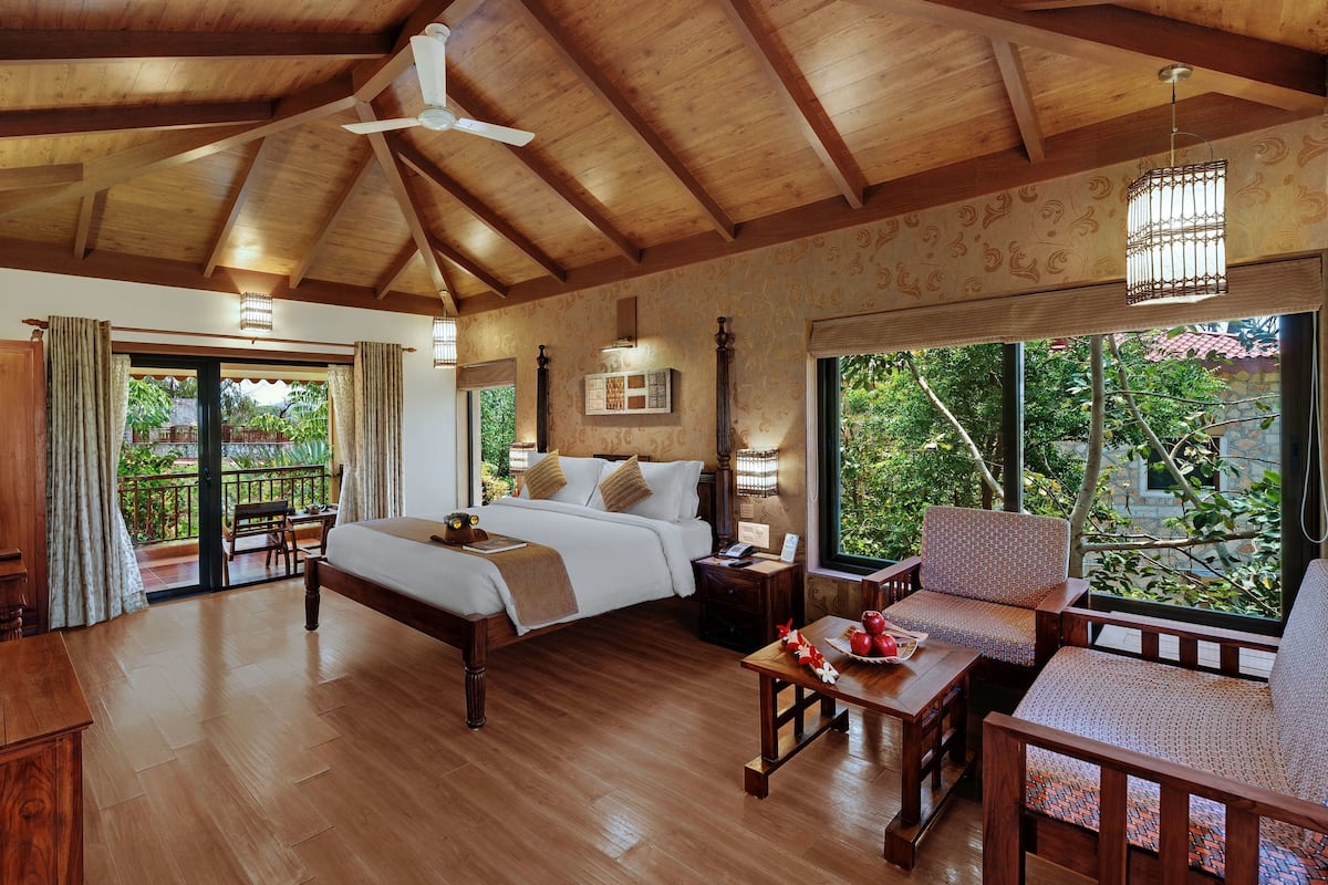 Ropa de cama de alta calidad, edredón y minibar