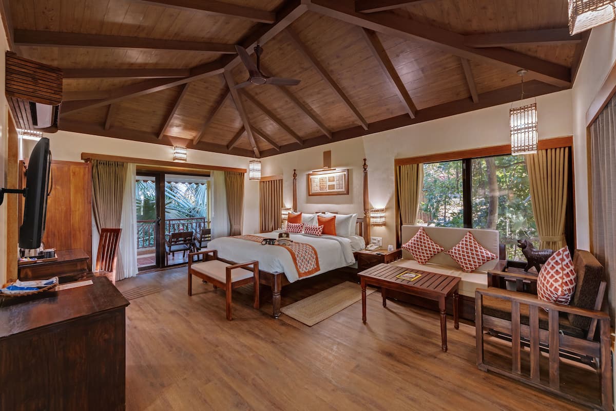 fern club suite | 1 bedroom, premium bedding, down duvets, minibar