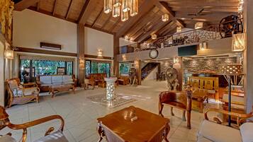 Sala de estar en el lobby