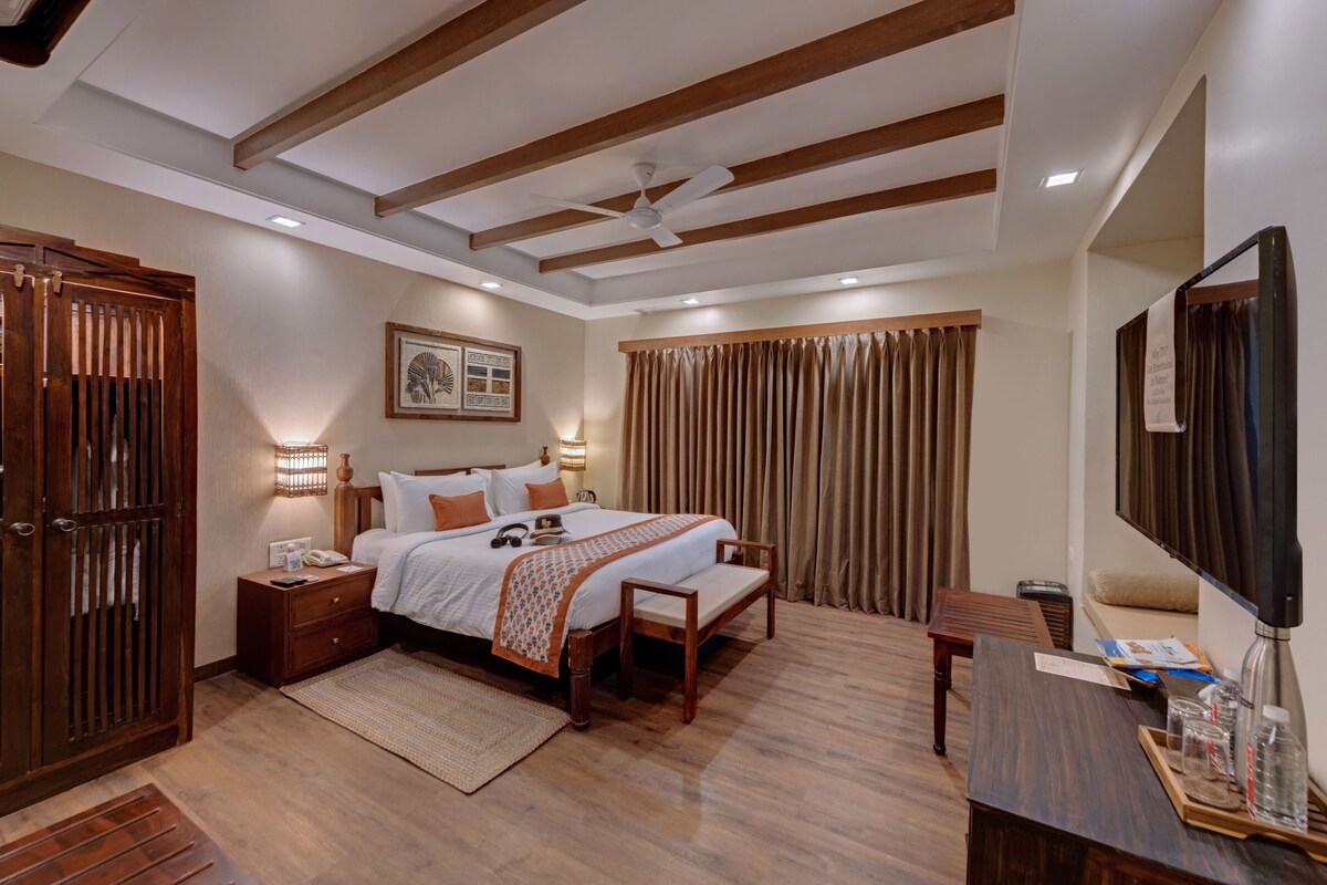 Fern Club Suite | 高級寢具、羽絨被、迷你吧、房內夾萬