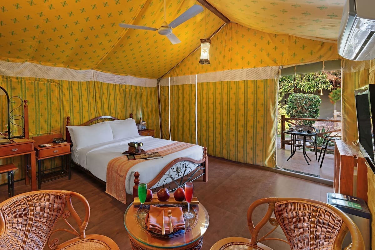 Ropa de cama de alta calidad, edredón y minibar