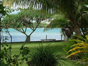 Vue depuis l’hébergement