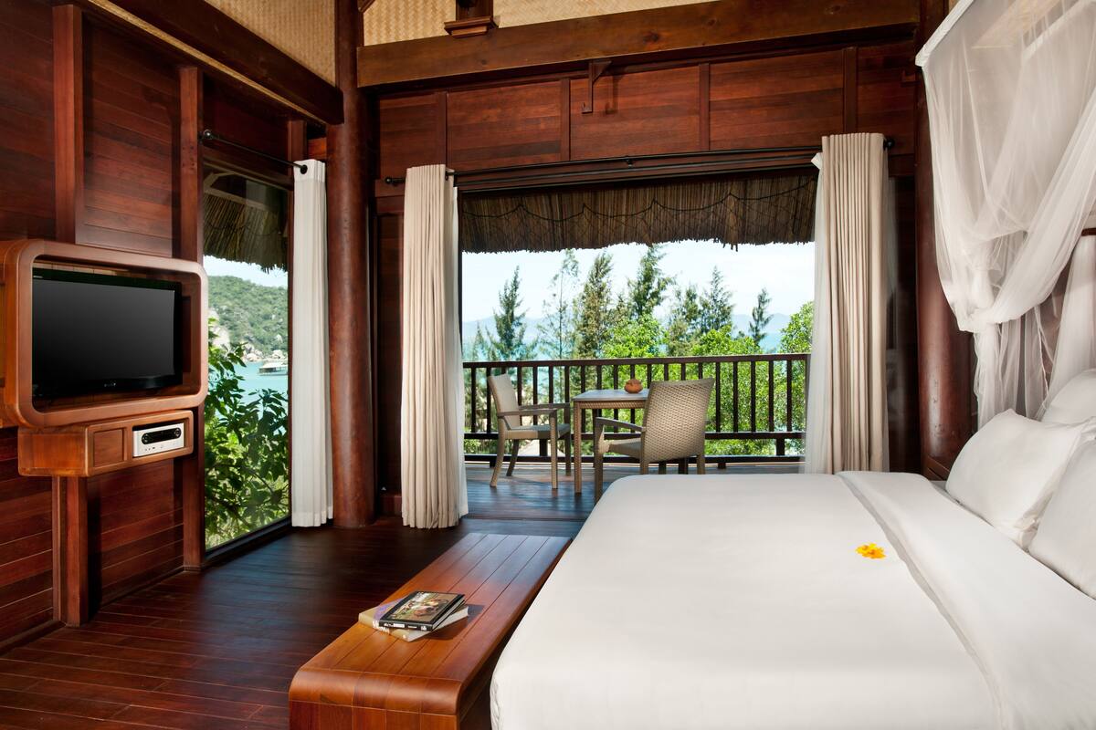 hill rock pool villa | view from room