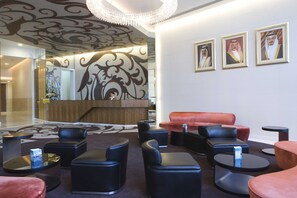 Sala de estar en el lobby