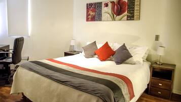 1 bedroom, premium bedding, Select Comfort beds, individually decorated