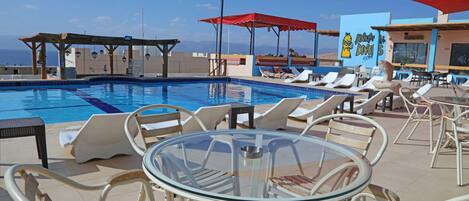 Driepersoonskamer, uitzicht op zee | Uitzicht vanuit de kamer