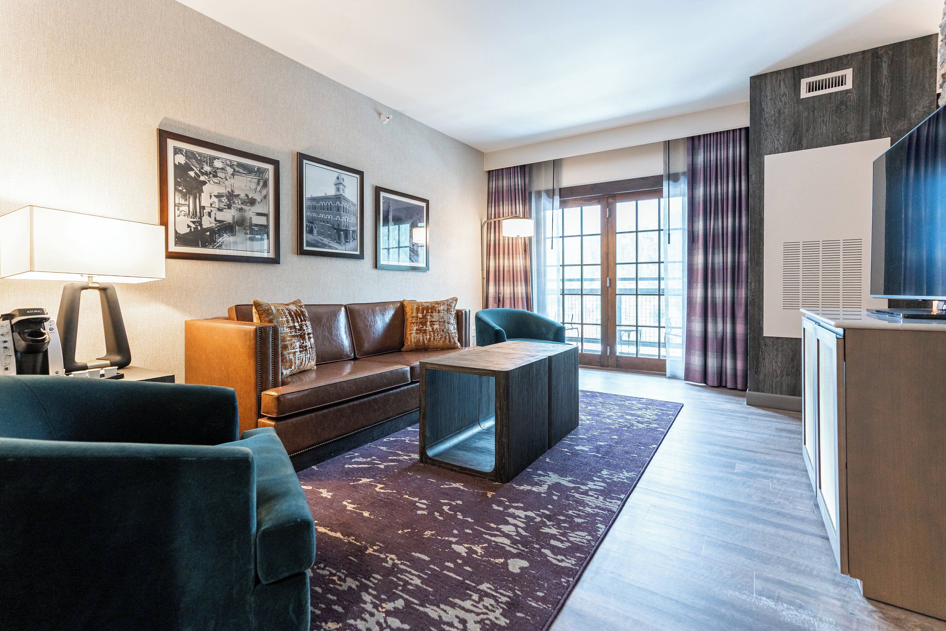 in-room safe, desk, blackout curtains, iron/ironing board