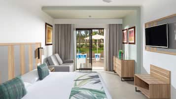 Double Room, Terrace (Swim-up) | In-room safe, free WiFi, bed sheets