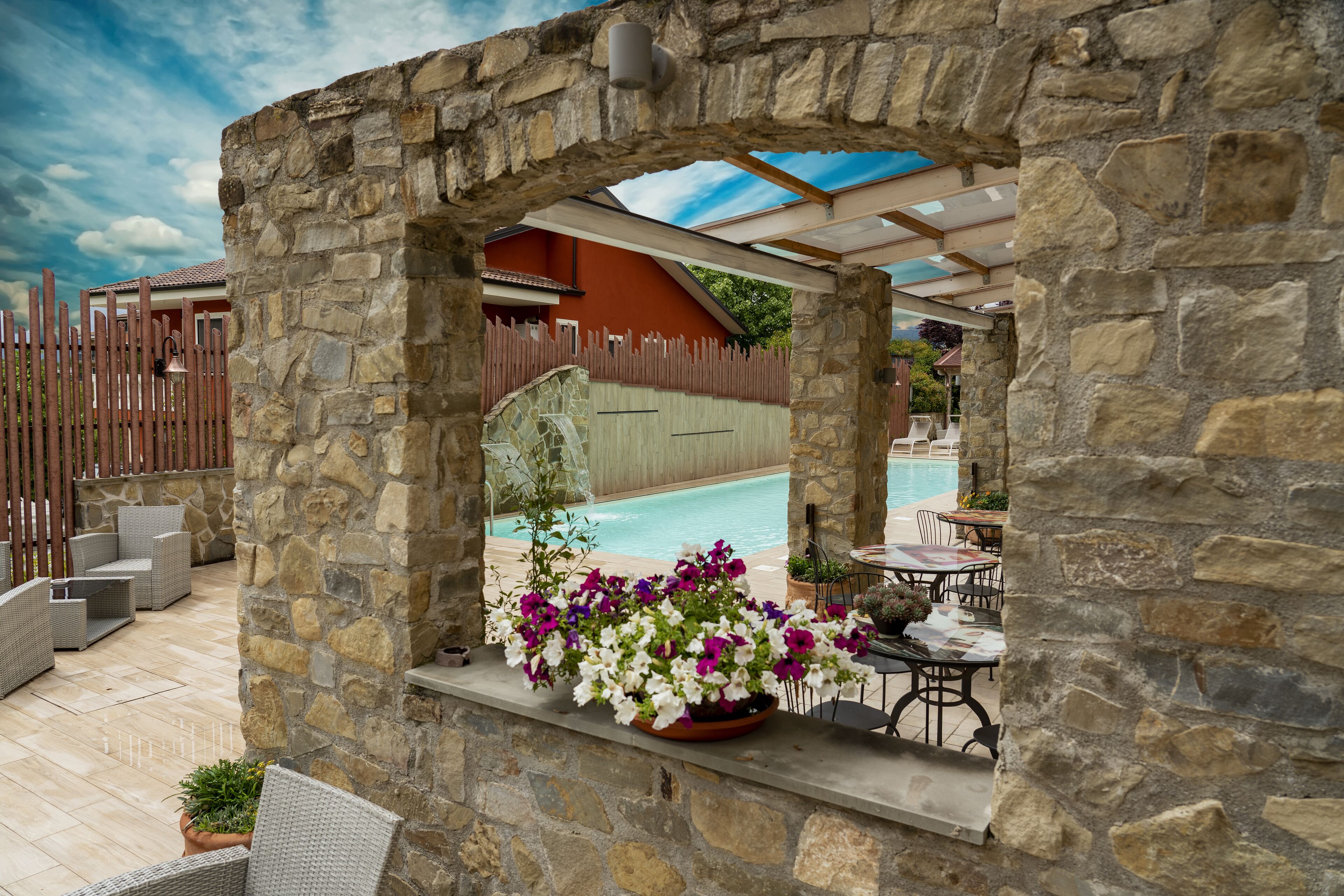 Seasonal outdoor pool