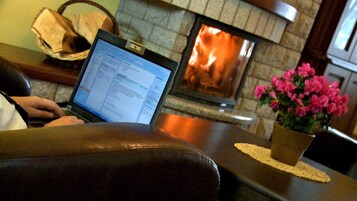 Sitteområde i lobbyen