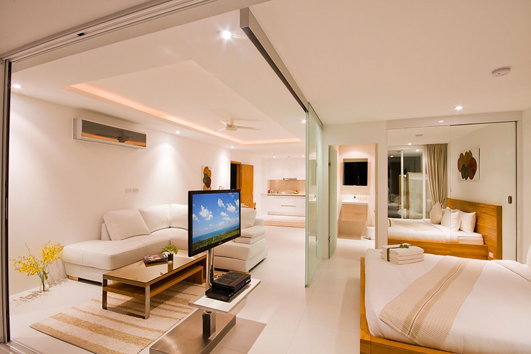 1 habitación, ropa de cama de alta calidad y camas Select Comfort 
