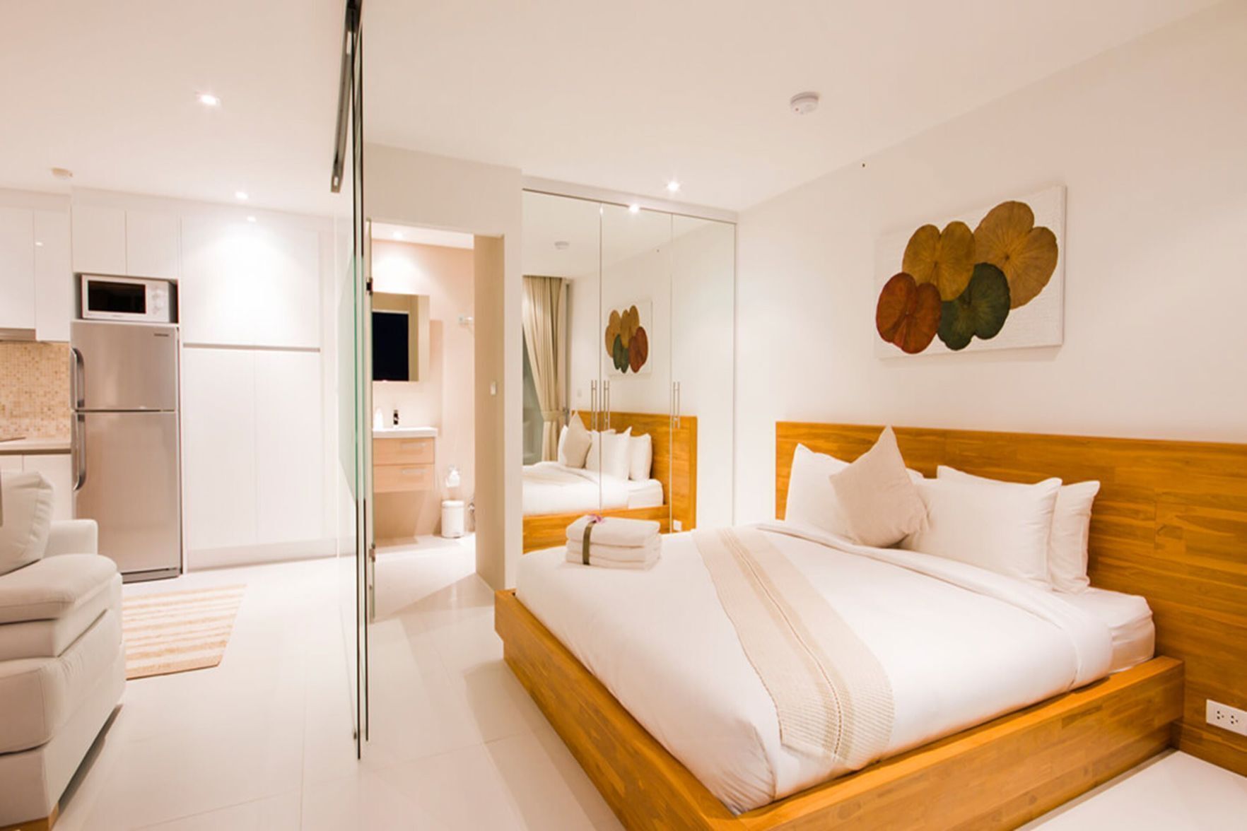 1 habitación, ropa de cama de alta calidad y camas Select Comfort 