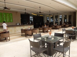 Sala de estar en el lobby