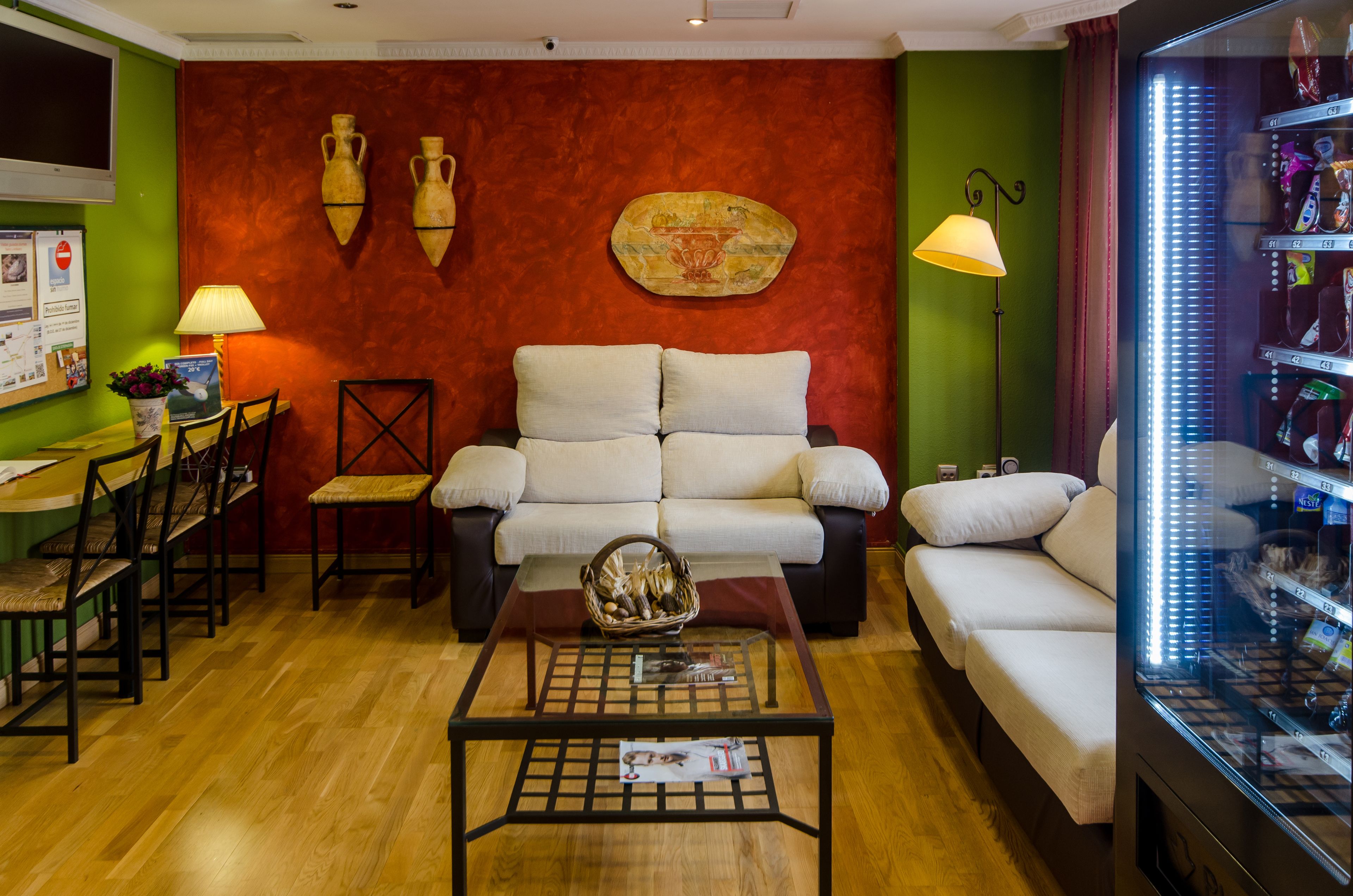 Mostrador de check-in y check-out