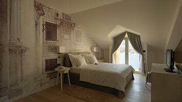 Minibar, in-room safe, desk, blackout curtains