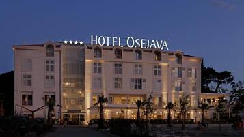 Front of property - evening/night