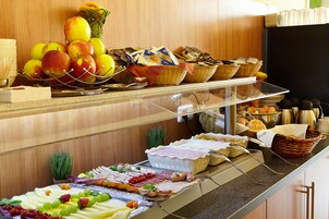 Daily buffet breakfast (EUR 12.50 per person)