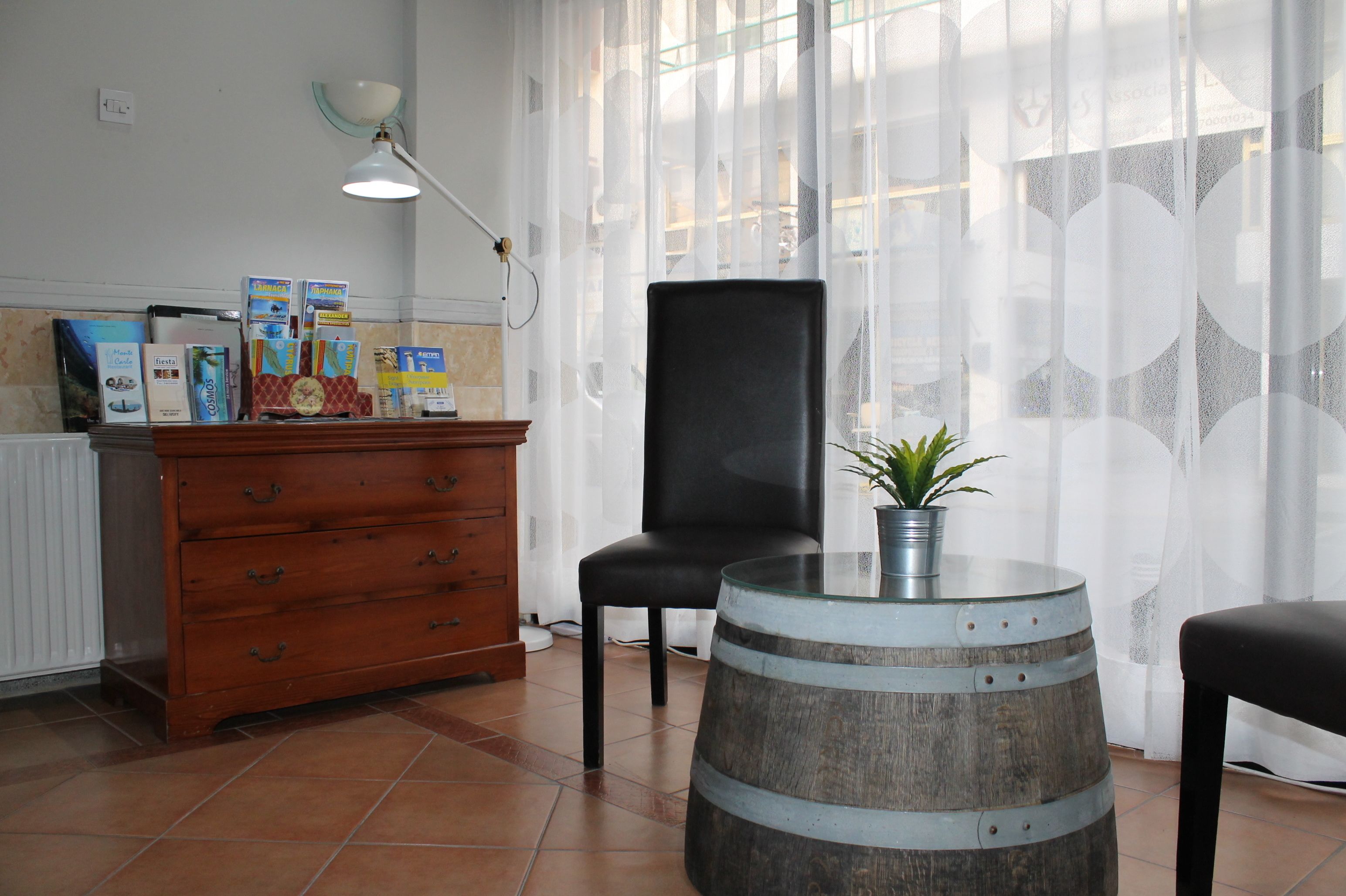 Lobby sitting area