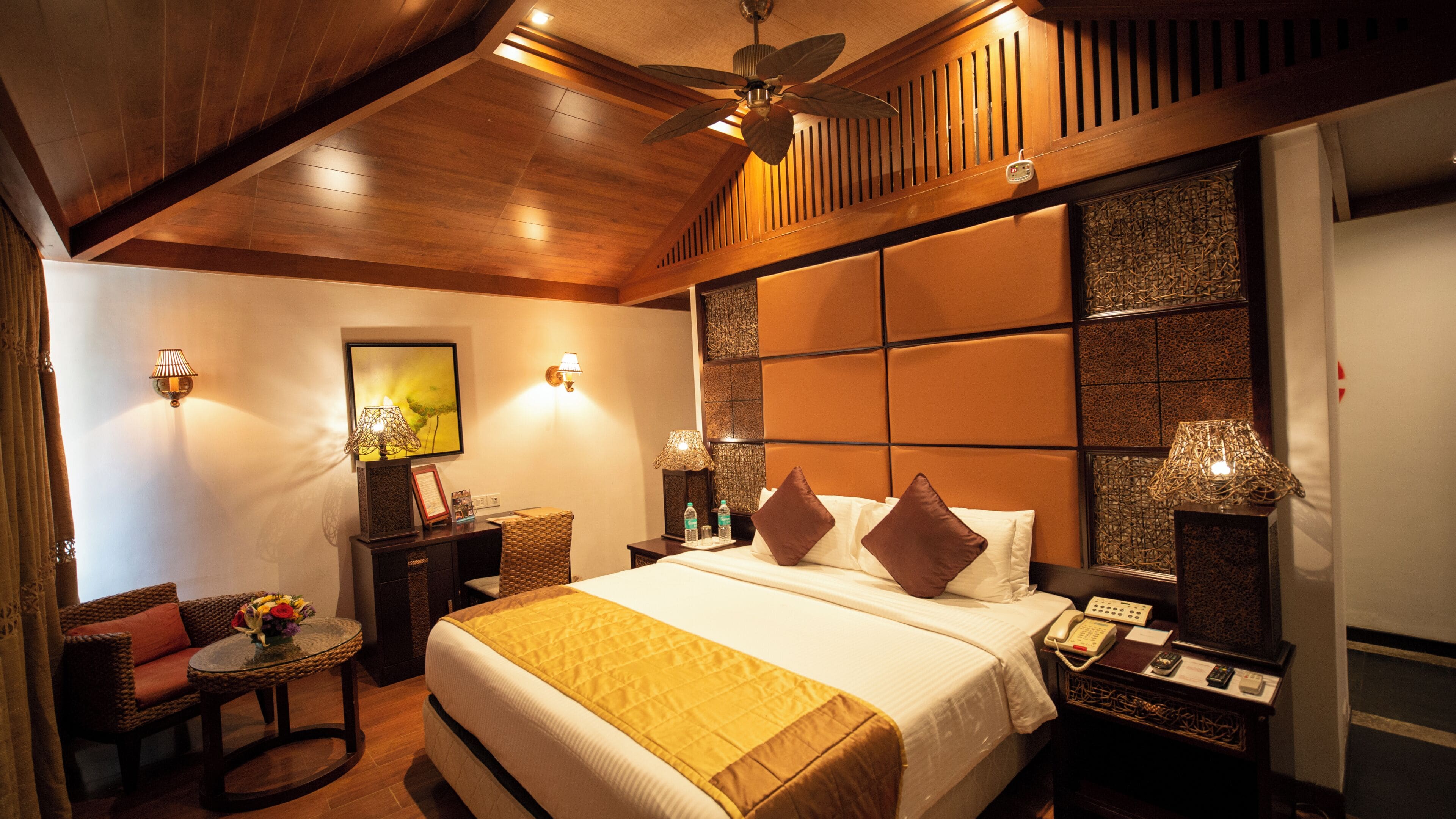 Basic Villa, Resort View | Minibar, in-room safe, desk, laptop workspace