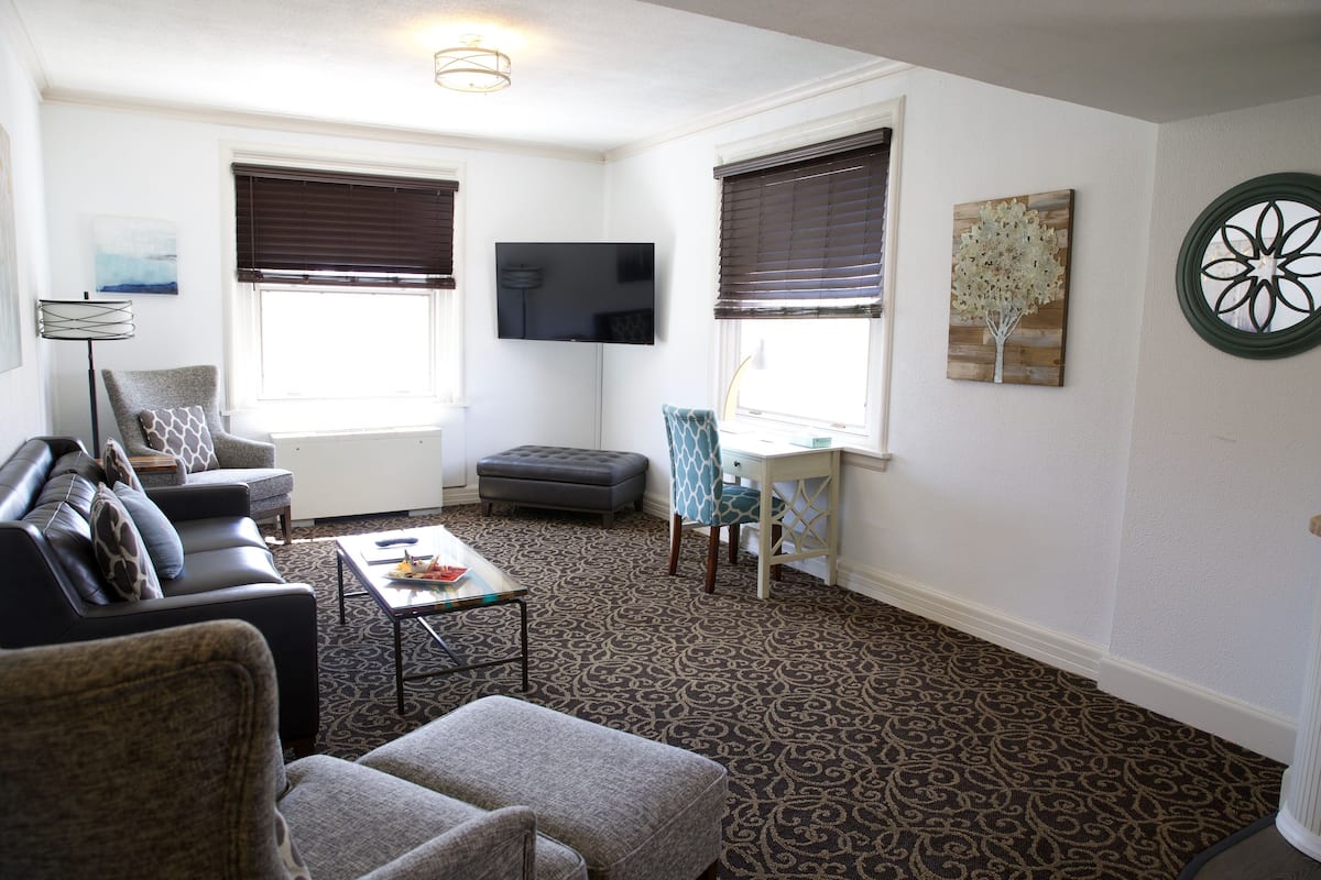 Exclusive Suite, 1 Katil Raja (King) | Peralatan tempat tidur hipoalergenik, dihias secara berasingan