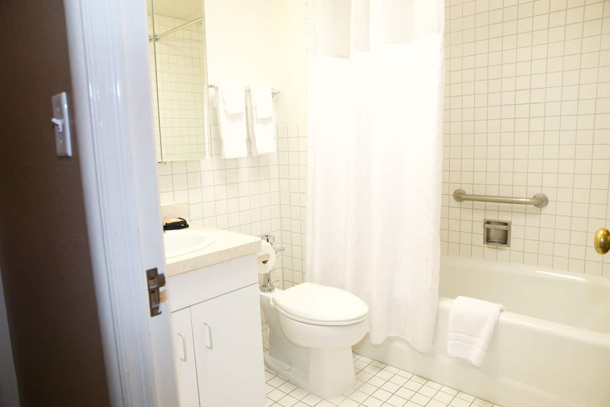 Basic Double or Twin Room, 2 Katil Kelamin (Double) | Bilik Mandi | Kelengkapan dandanan diri berjenama, pengering rambut, jubah mandi