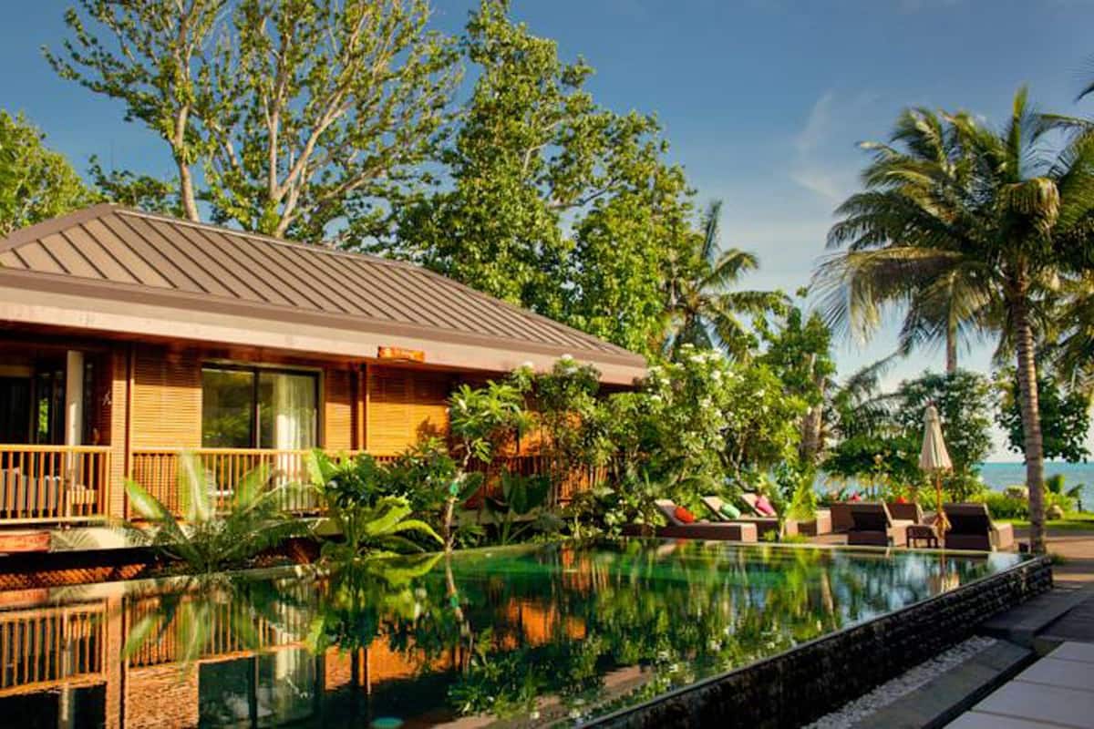 Pool View Suite | Premium bedding, minibar, in-room safe, individually decorated