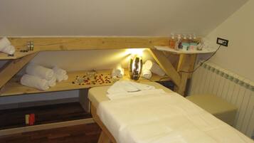 Body scrubs, massages