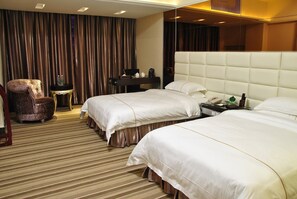 Minibar, iron/ironing board, cots/infant beds, free wired Internet