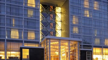 Front of property – evening/night