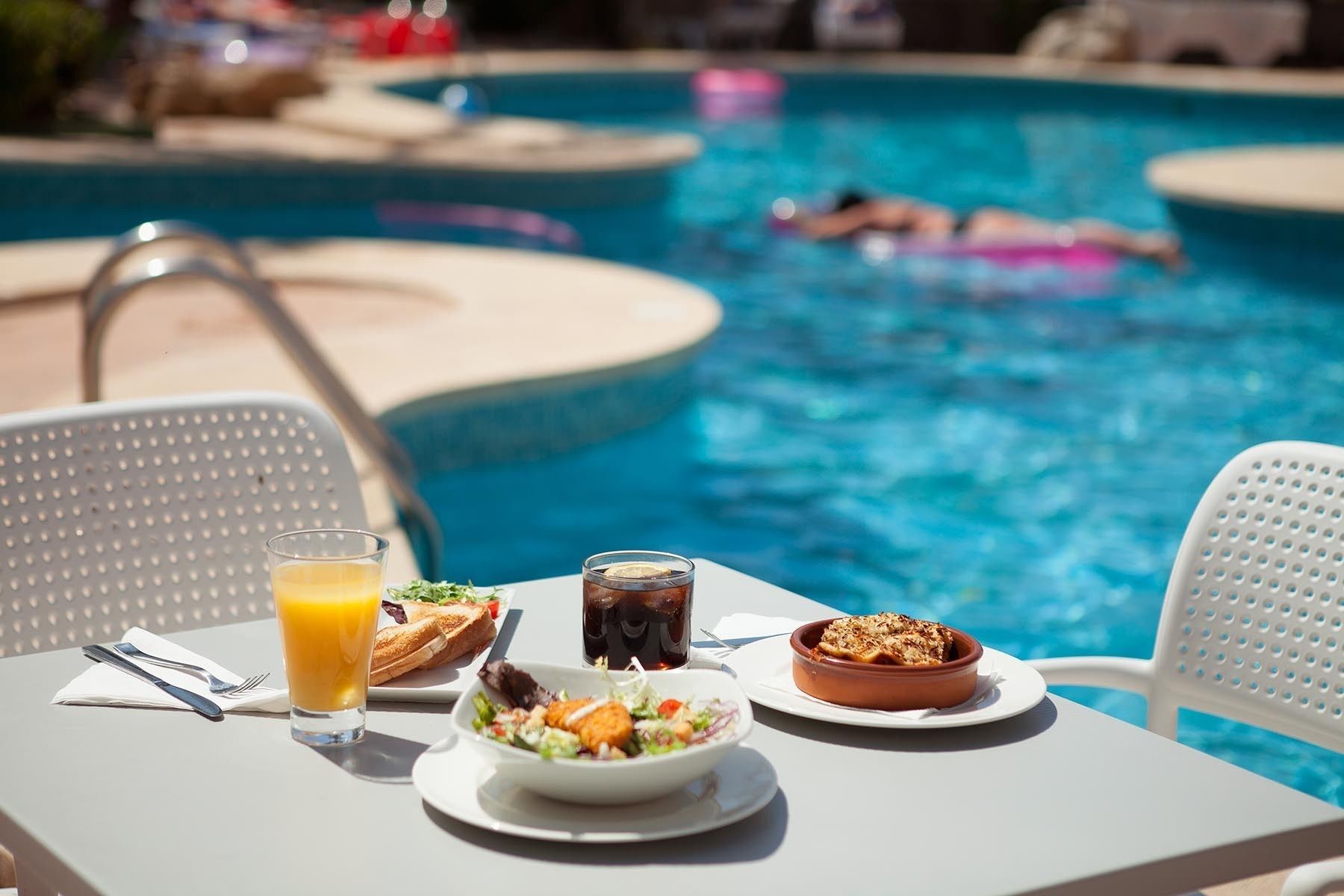 Seasonal outdoor pool