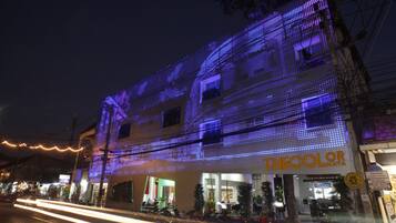 Front of property – evening/night