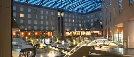 Vue depuis lâhĂ©bergement