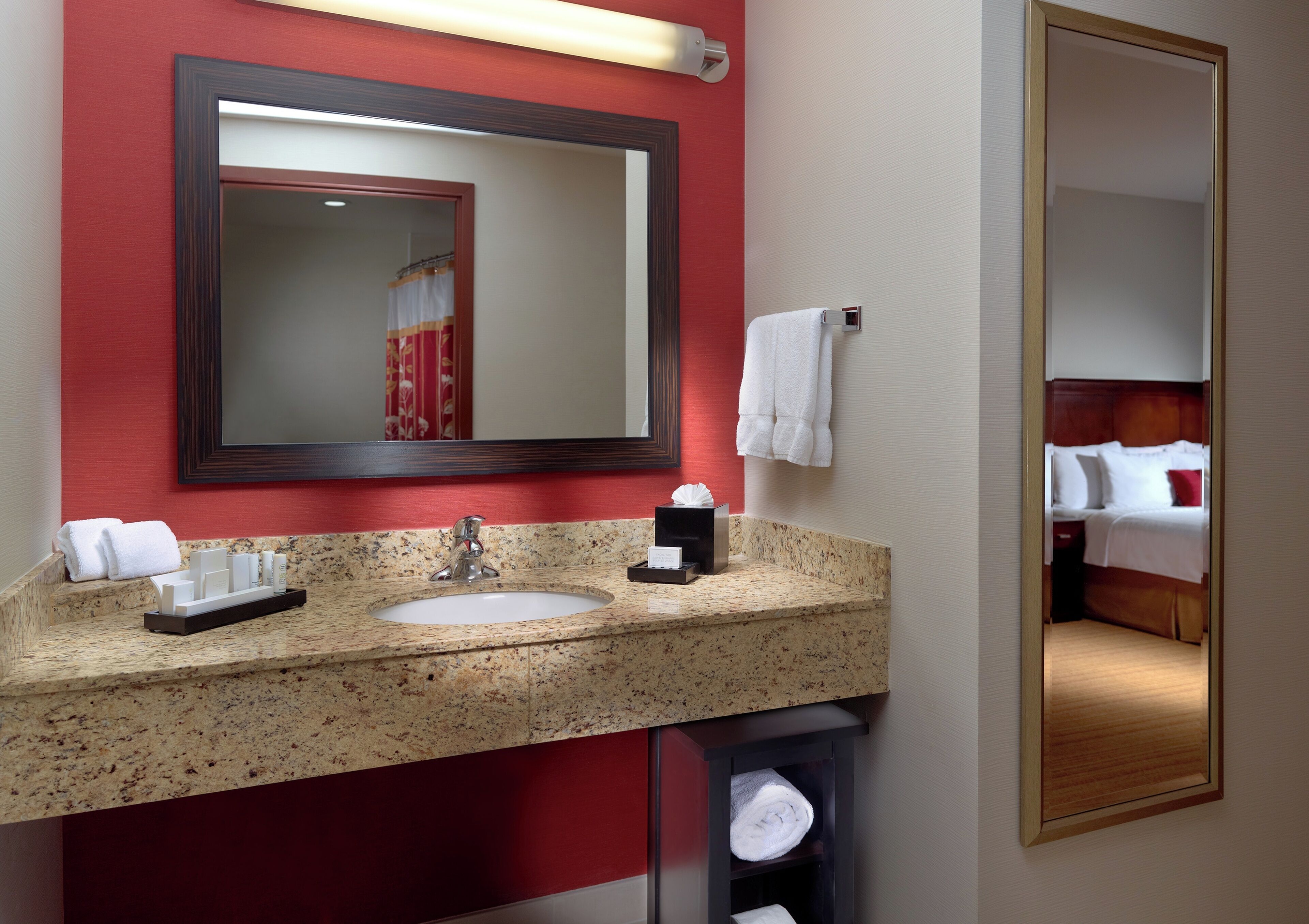 Suite, 1 King Bed with Sofa bed | Bathroom | Shower, rainfall showerhead, designer toiletries, hair dryer