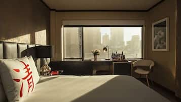 Ropa de cama de alta calidad y camas con pillow-top