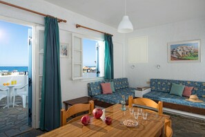 Apartment | Living area - Castello apts (Hersonissos)