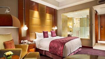 Minibar, in-room safe, desk, blackout drapes