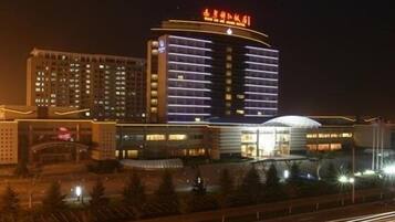 Front of property – evening/night
