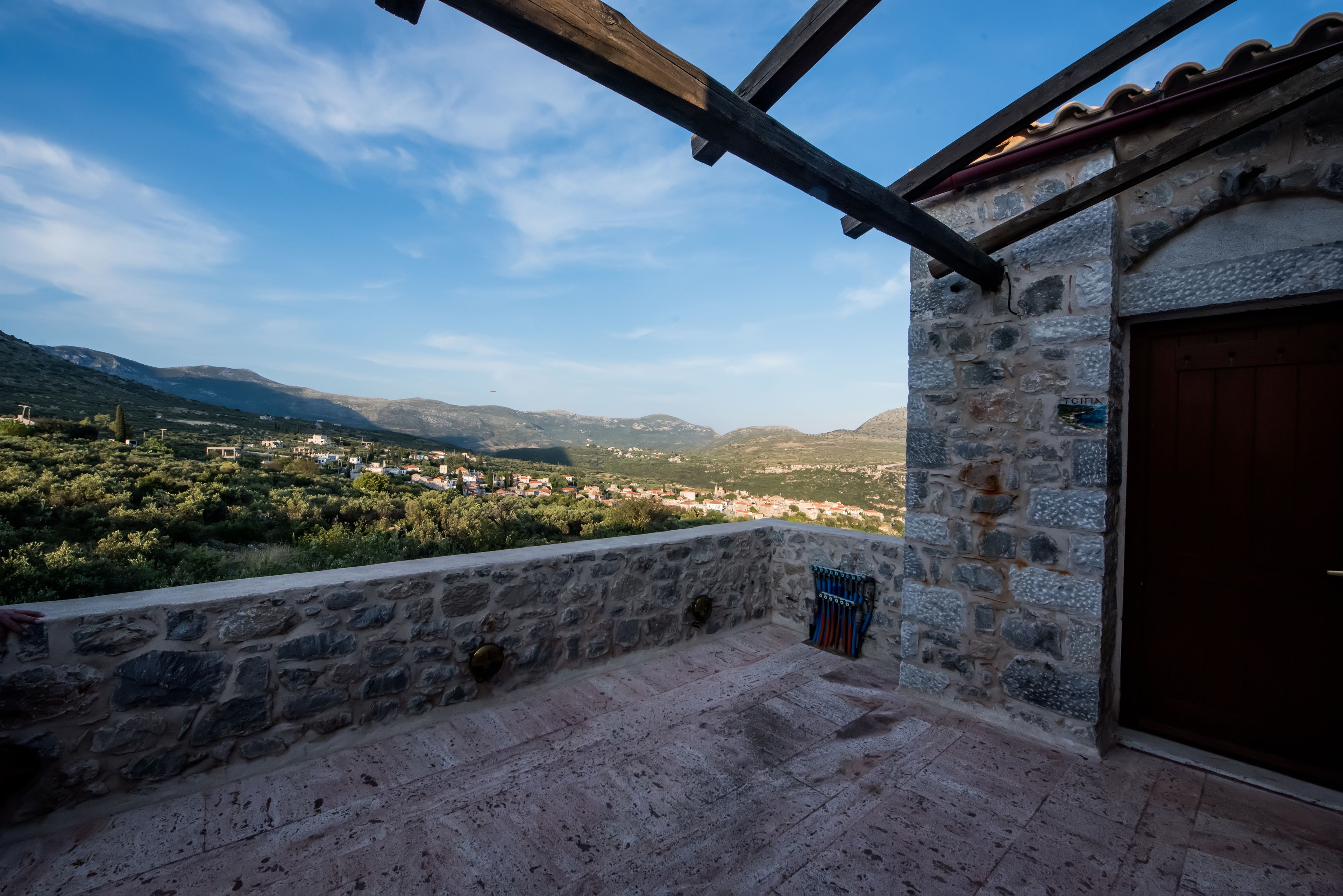 Honeymoon suite, uitzicht op strand | Terras