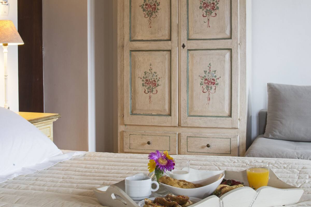 Familienzimmer, Meerblick | Bettwäsche aus ägyptischer Baumwolle, hochwertige Bettwaren