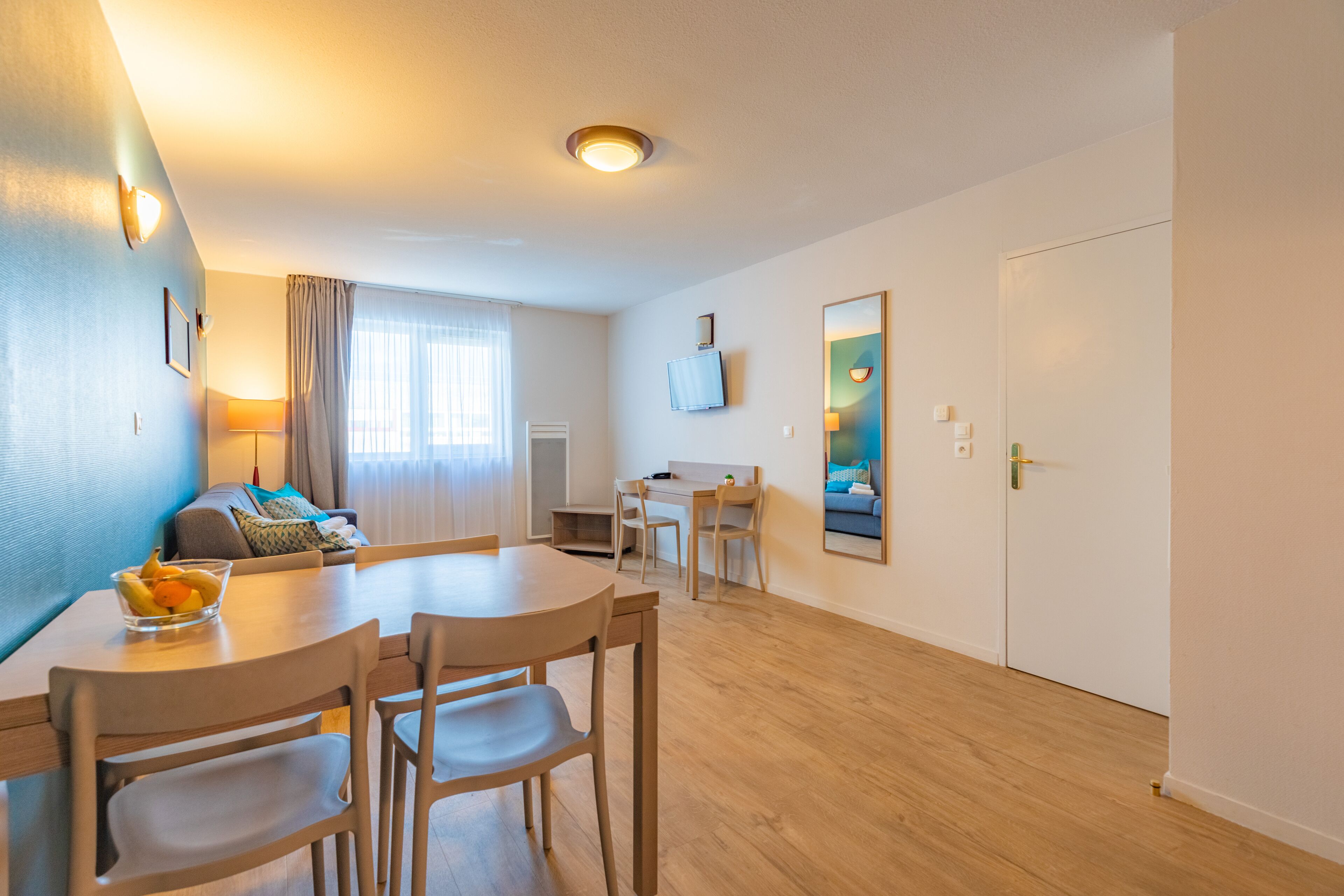 Large Apartment | Living area | Flat-screen TV